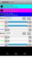 Color(Color code,Color chart) Plakat