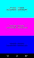Color(Color code,Color chart) Screenshot 1