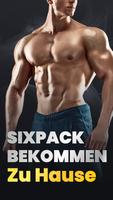 Bauchmuskeltraining zuhause Plakat