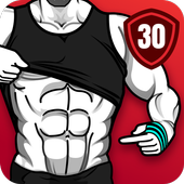 Muscles abdominaux en 30 jours icône