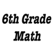 6th Grade Math icône