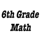 6th Grade Math icône
