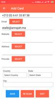 Free Business Card Scanner app تصوير الشاشة 2