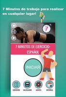 7 minutos de ejercicios en español Affiche