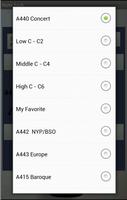 Note Calculator & Tuning Fork capture d'écran 1