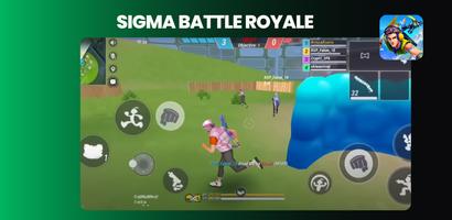 Sigma battle royale survation الملصق