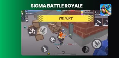 Sigma Battle Royale - boya ff Affiche