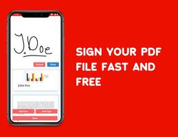 Fill & Sign PDF documents, add text and signatures capture d'écran 1