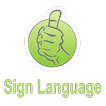 آیکون‌ ASL American Sign Language