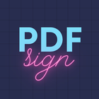 PDF Sign, Digital Signature آئیکن