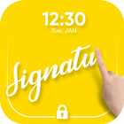 Gesture Unlock Screen: Signatu-icoon