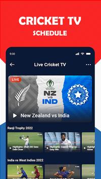 Live Cricket Tv : Score, Team poster