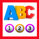 ABC & 123 game for kids learn