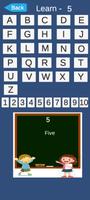 ABC & 123 game for kids learn 截图 1