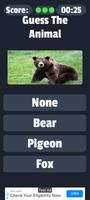 Animal Quiz Learn & Play game capture d'écran 2