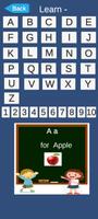 ABC and 123 learn & play game ảnh chụp màn hình 1