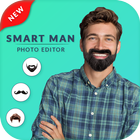 Man Mustache Photo Editor - Beard Photo Editor ikon