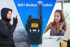 Wifi Walkie Talkie - Bluetooth Walkie Talkie الملصق