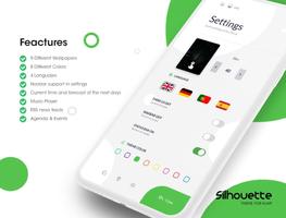 Silhouette for KLWP screenshot 1
