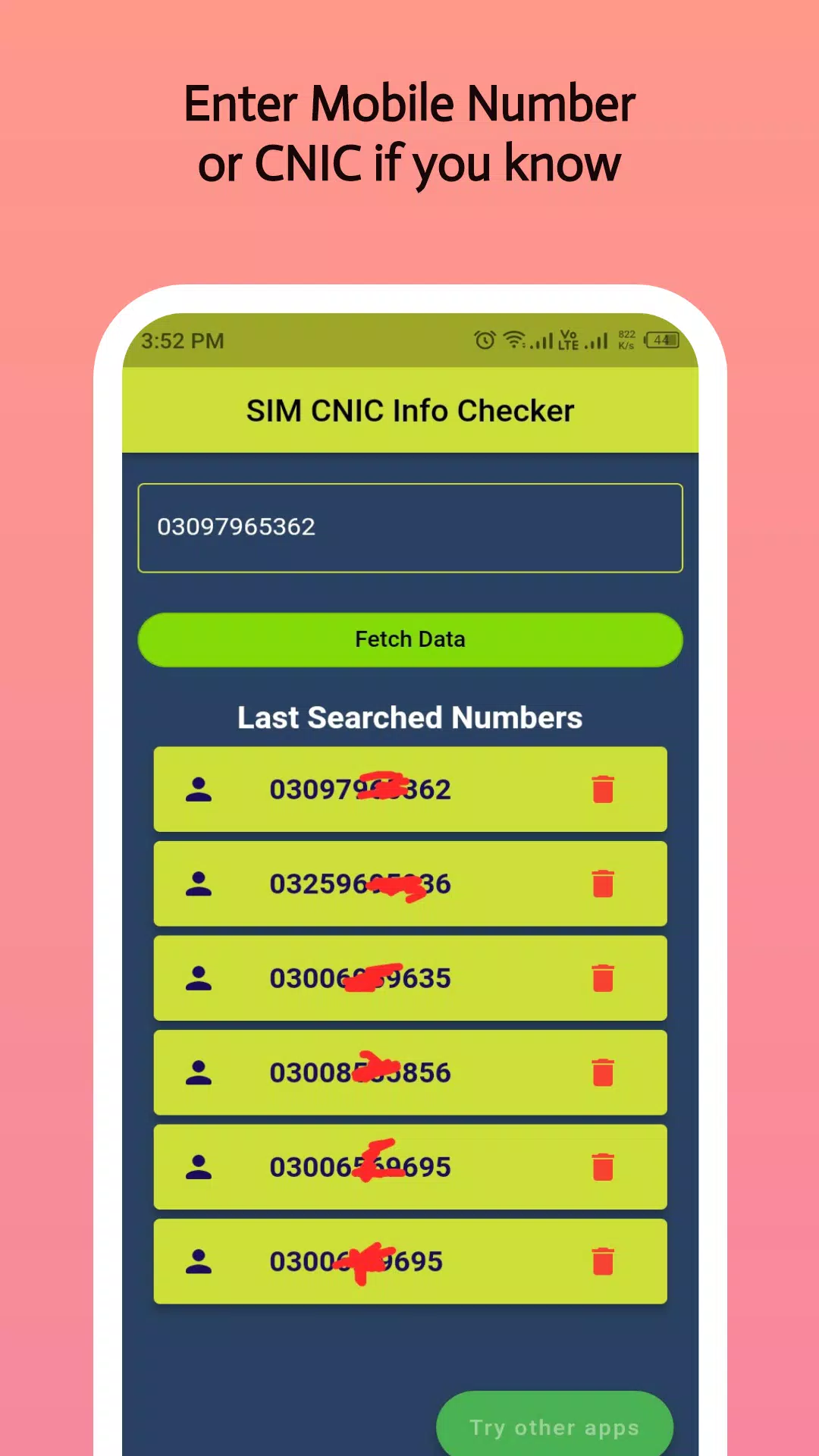 Sim Owner Details APK