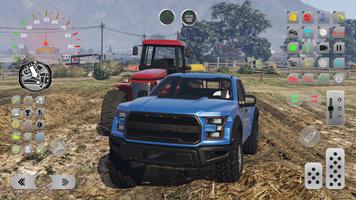 Raptor Off-road Car Parking Cartaz