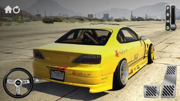 JDM Drift Silvia Black Racing скриншот 1