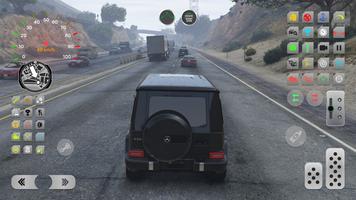 Driving G63 AMG Parking & City اسکرین شاٹ 1