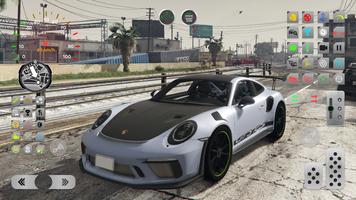 Cabrio Porsche 911 GT3 Drive الملصق