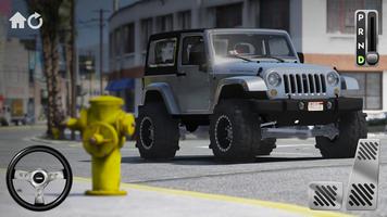 Offroad Jeep Wrangler Driving Screenshot 1