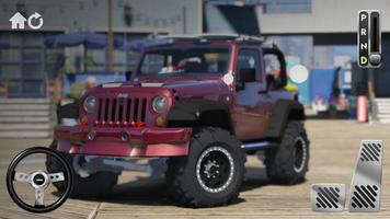 Offroad Jeep Wrangler Driving Screenshot 2