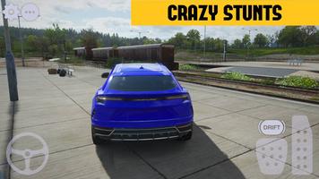 Lambo Urus SUV Parking Driver captura de pantalla 2