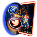 Neon Magical Hand Theme APK