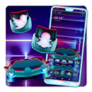 Neon Sports Car Theme APK