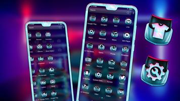 Neon Sports Car Theme screenshot 1
