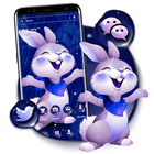 Cute Rainy Rabbit Theme-icoon
