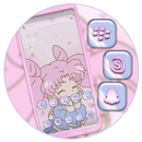 Kawaii Cute Girl Theme APK