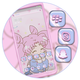 Kawaii Cute Girl Theme-APK