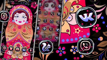 Russian Doll Theme Launcher poster