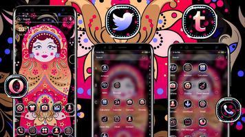 Russian Doll Theme Launcher screenshot 1