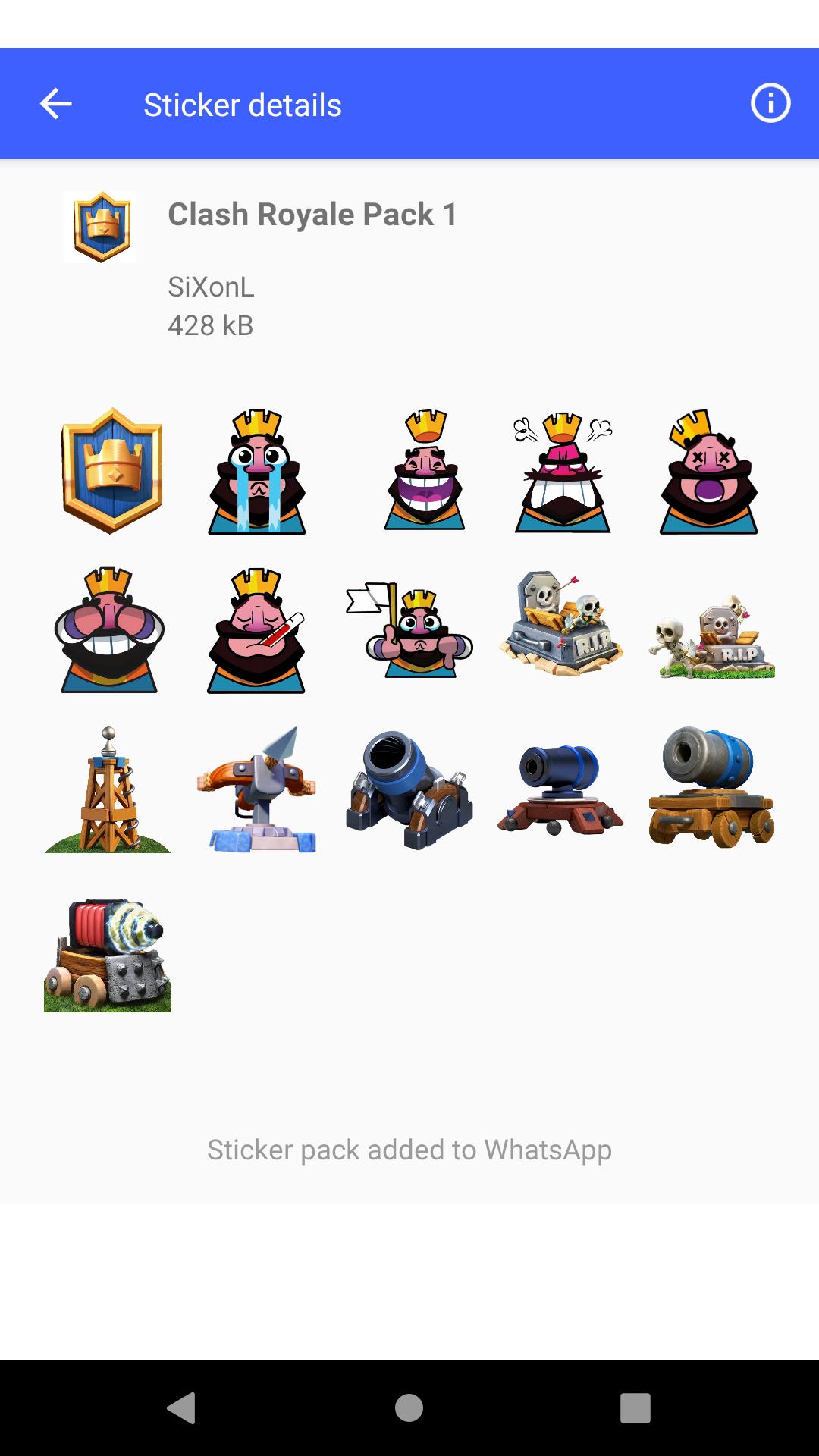 Clash Royale Sticker Pack For Whatsapp For Android Apk Download