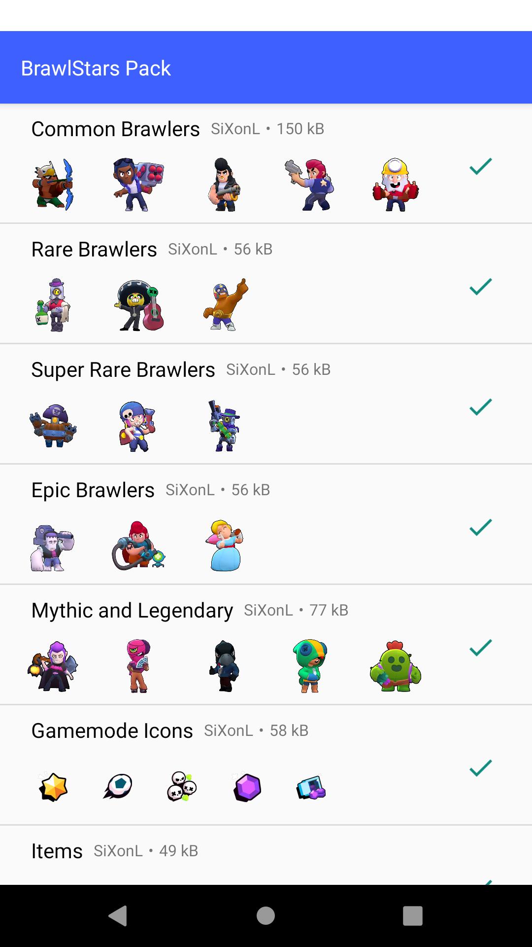 Brawl Stars Sticker Pack For Whatsapp For Android Apk Download