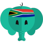 Leer simpel Afrikaans-icoon
