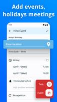 Simple Calendar: Daily Planner screenshot 3