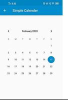 Simple Calender Screenshot 3