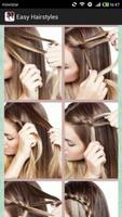 Easy Hairstyles(Step by Step) captura de pantalla 2
