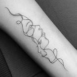 Simple Line Art Tattoo Designs