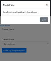 Simple Temporary Email скриншот 2