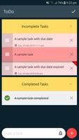 ToDo List App ภาพหน้าจอ 1