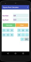 Math Square Root Calculator Affiche