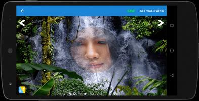 Waterfall Image Frame Photo Editor 스크린샷 2